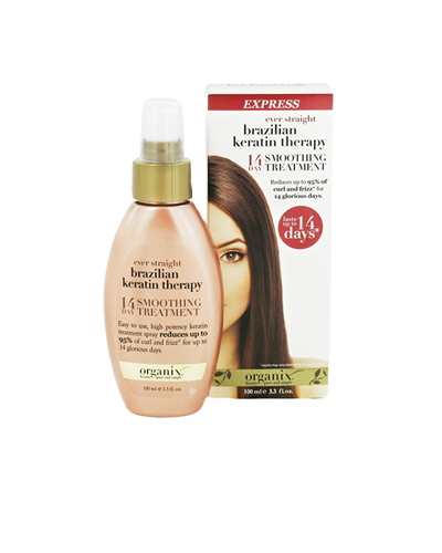 organix ever straight brazilian keratin therapy